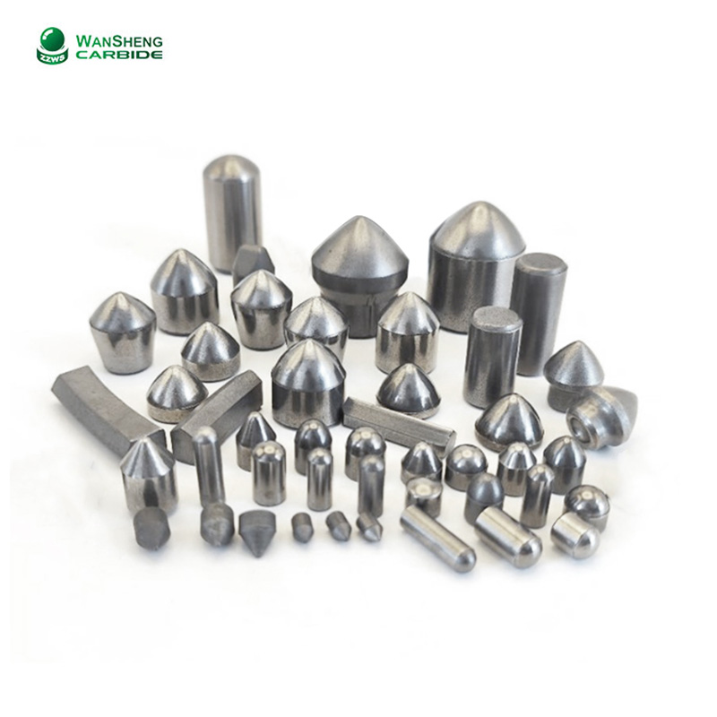 Tungsten steel alloy Cemented carbide ball teeth for ground mining Cut-off teeth YG11 YG15
