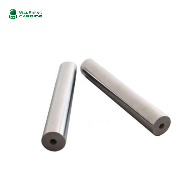 Tungsten steel alloy single bore round rod with wear-resisting and flexural strength