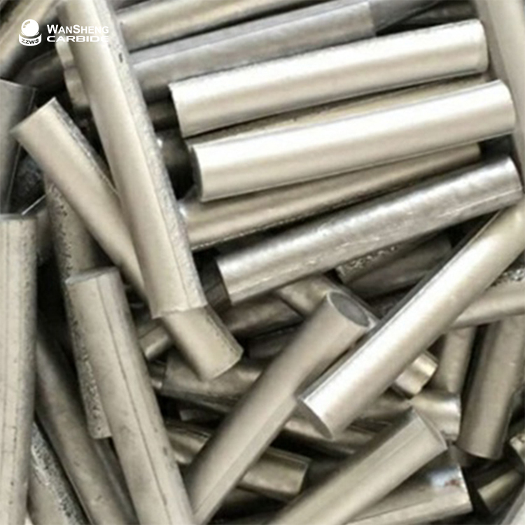 High wear resistant titanium carbide cermet (TiC) rods are used for rock drill parts