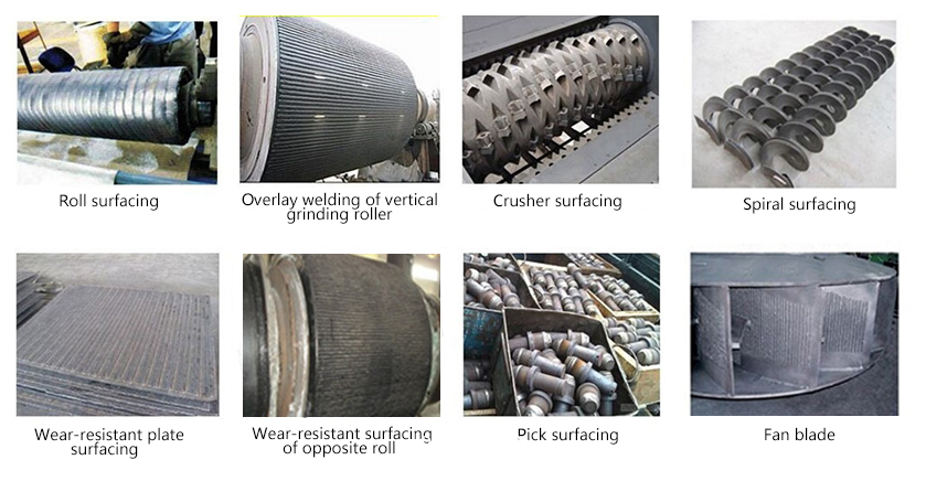 Hard alloy YD-5 welding rod application industry